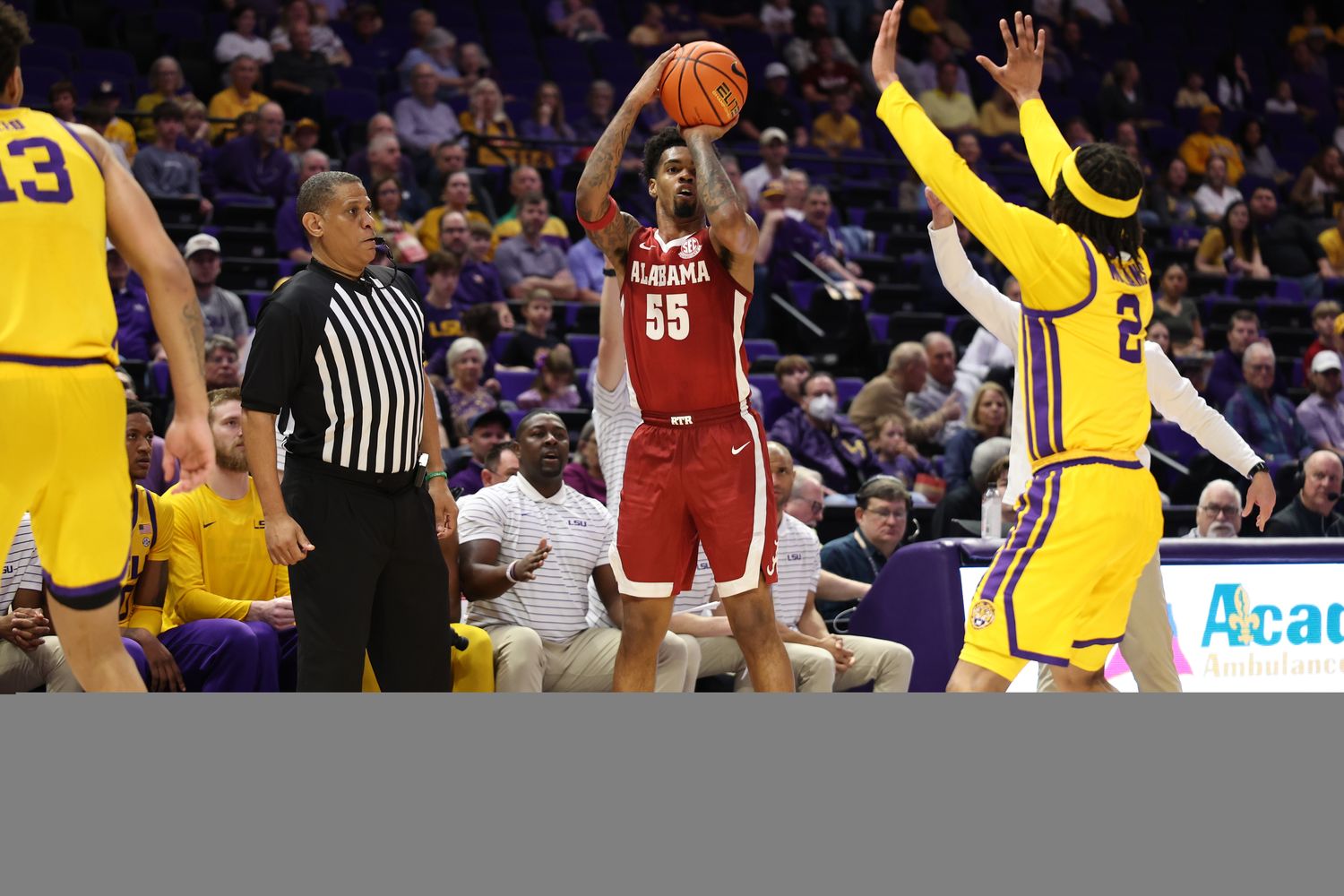 Aaron Estrada at LSU